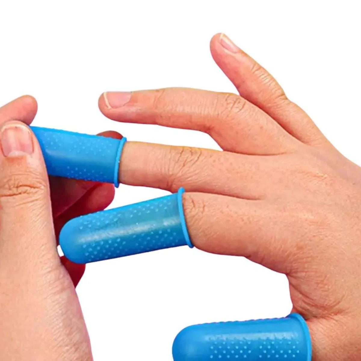 10 Rubber Finger Protectors