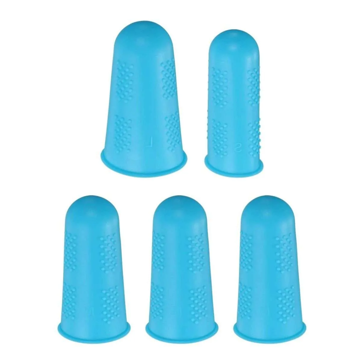 10 Rubber Finger Protectors