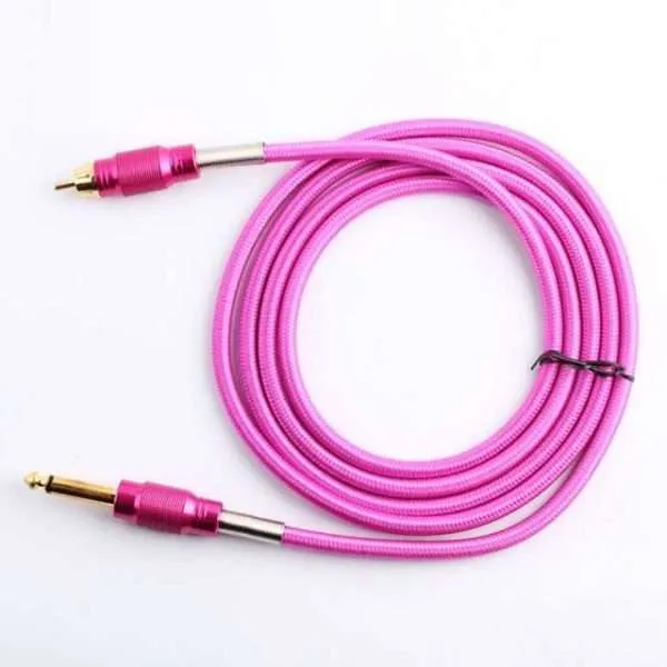 Silicon RCA Cord (Pink) - Iccon International