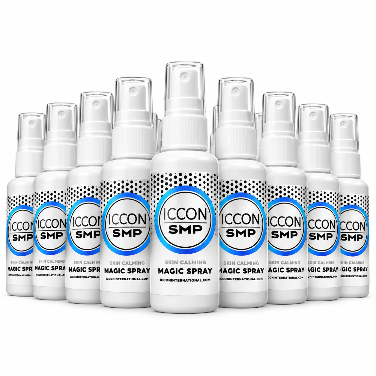 ICCON Magic Spray bottles for SMP scalp redness relief