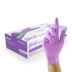 Unigloves Violet Pearl Nitrile Gloves