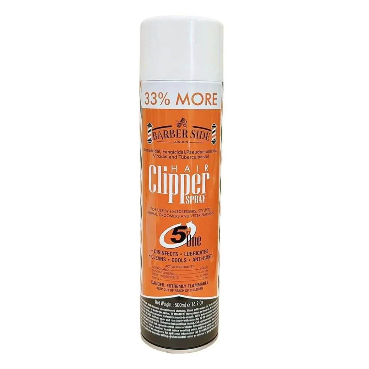 Barber Side Clipper Maintenance Spray