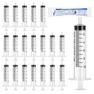 10ML Measuring Syringes - 20 Pack