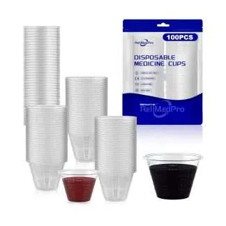 100 Disposable Measuring Cups