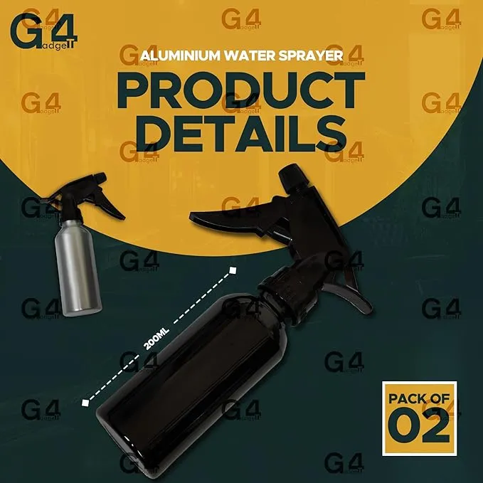 Spray Bottles 2 Pack 200ml