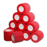 Red Grip Wrap Tape 50mm x 4.5m