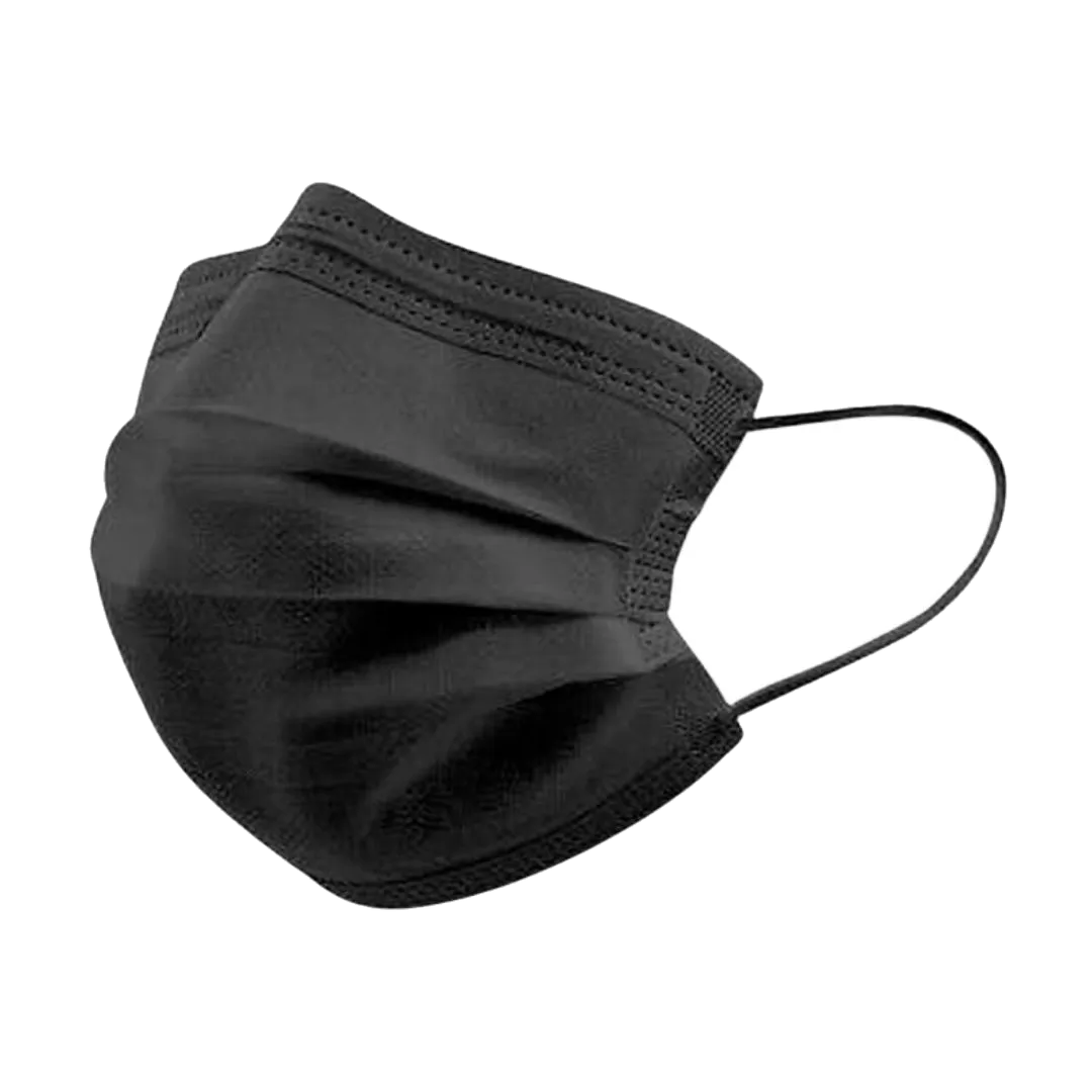 Box of 50 Face Masks – Black
