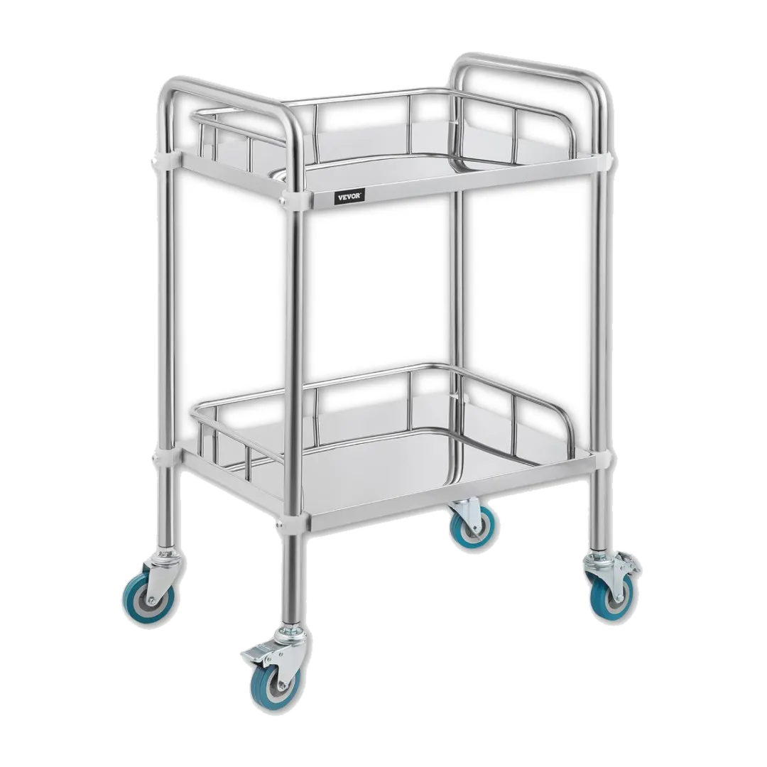 Vevor Lab Cart 2-Shelf