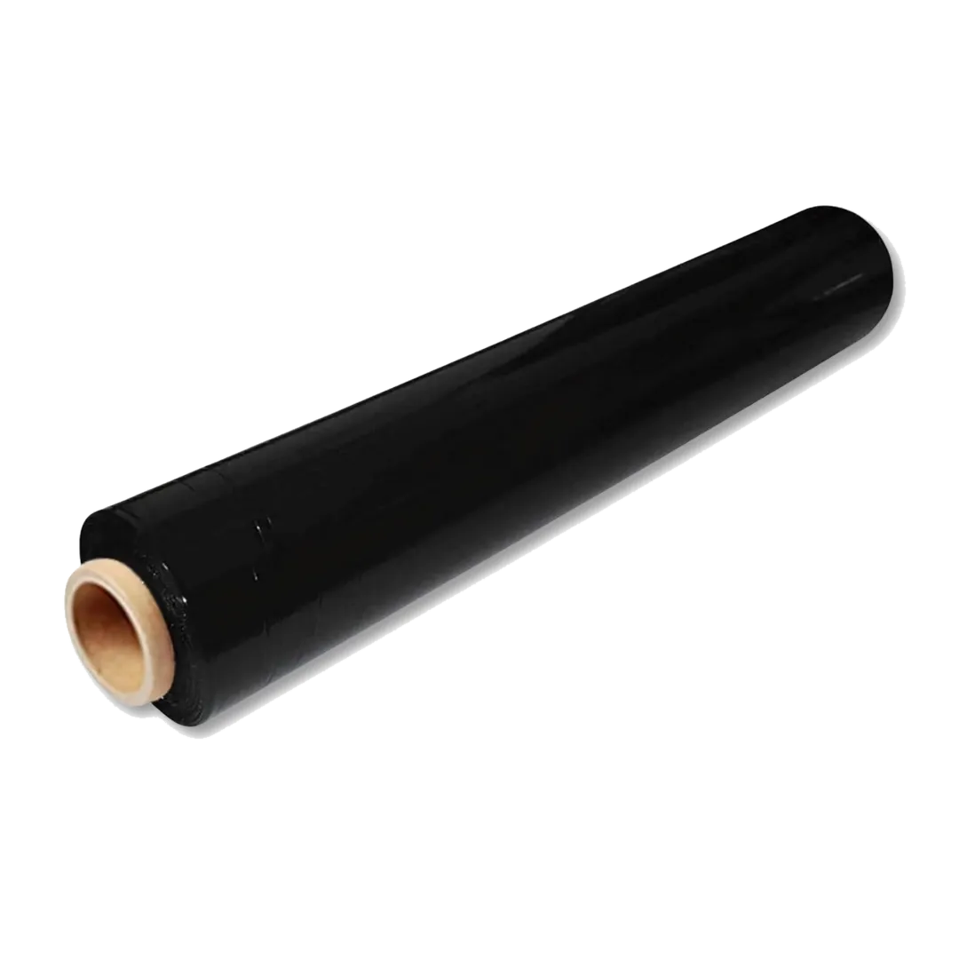 Black Cling Film Wrap 40cm × 250m